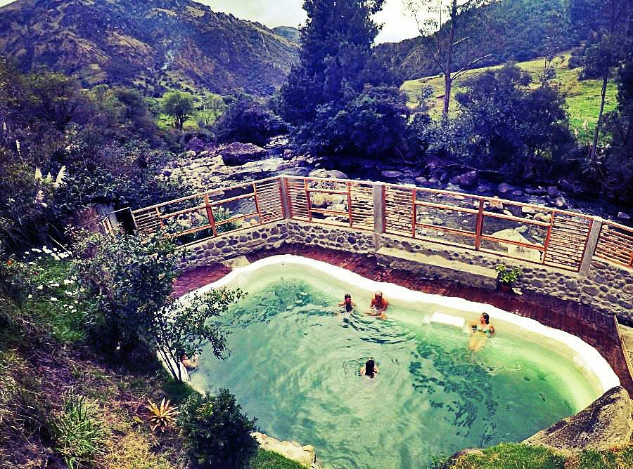 Baños hot springs